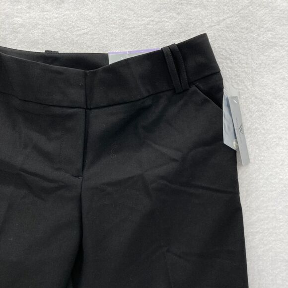 Worthington Modern Fit Pants Women's 12P Petite Black Cuffed Capri Stretch NWT - Picture 2 of 11